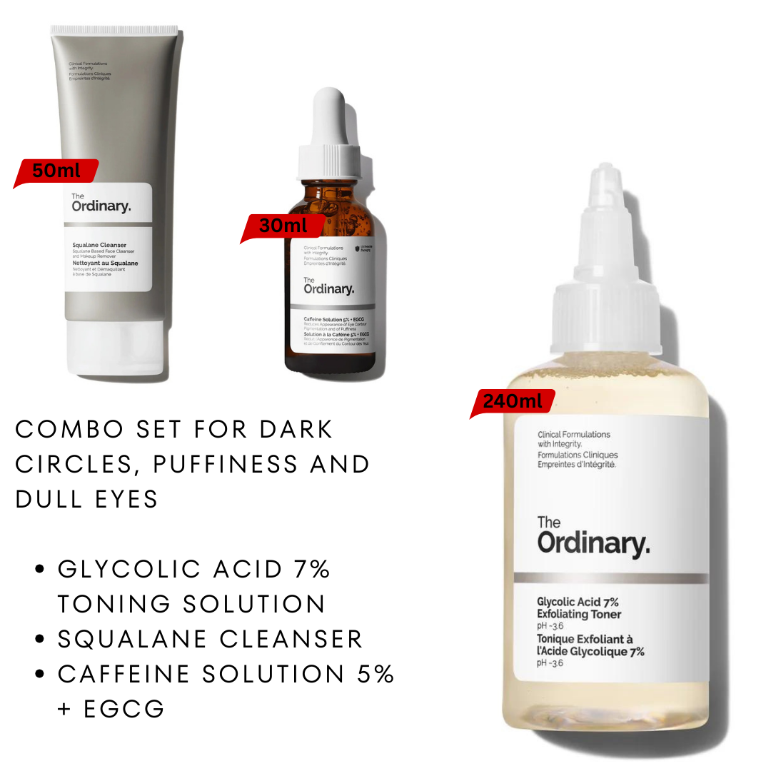 Combo Set for Dark Circles, Puffiness and Dull Eyes - Modarak Qatar